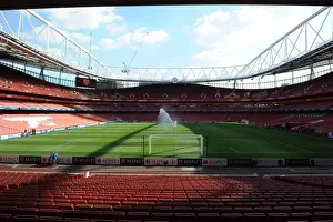 Arsenal V Fenerbahce 2013-14 Prints: Arsenal vs Fenerbahce: UEFA Champions League Play-offs at Emirates Stadium