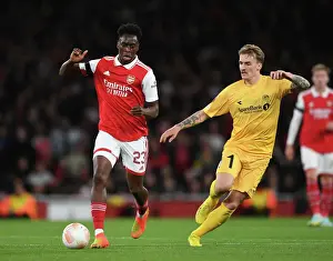Arsenal vs FK Bodo/Glimt: Albert Sambi Lokonga Clashes with Runar Espejord in Europa League Group A