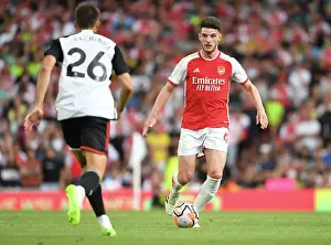 Arsenal vs Fulham: Declan Rice in Action - Premier League 2023-24