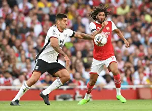 Arsenal vs Fulham: Elneny Faces Off Against Mitrovic in Premier League Clash (2022-23)