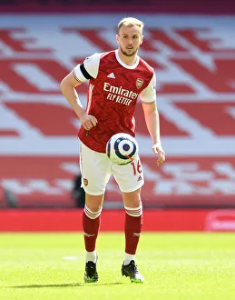 Arsenal V Fulham 2020-21 Prints: Arsenal vs Fulham: Empty Emirates Stadium (April 2021)