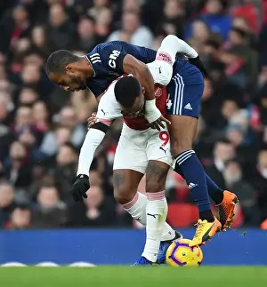 Arsenal V Fulham 2018-19 Prints: Arsenal vs Fulham: Lacazette vs Odoi Clash in Premier League Showdown