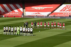 Arsenal vs Fulham: Silence for Prince Philip at Empty Emirates Stadium, April 2021
