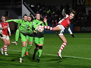 Arsenal Women V HB Koge 2021-22 Prints: Arsenal vs HB Koge: Vivianne Miedema Faces Off in UEFA Women's Champions League Clash