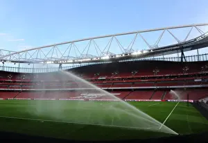 Arsenal V Hull City 2013-14 Prints: Arsenal vs Hull City: Emirates Stadium Pre-Match Preparations (2013-14)