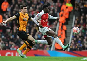 Arsenal V Hull City - FA Cup 2015-16 Prints: Arsenal vs Hull City: Welbeck vs Maguire - FA Cup Fifth Round Showdown