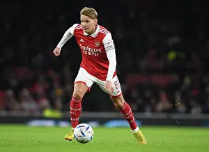 Arsenal V Juventus 2022-23 Prints: Arsenal vs Juventus Clash: Martin Odegaard Shines at Emirates Stadium (2022-23)