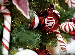 Arsenal V Juventus 2022-23 Prints: Arsenal vs Juventus: Emirates Stadium's Festive Atmosphere
