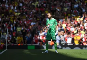 Arsenal vs Leeds United: Aaron Ramsdale in Action at the Emirates Stadium, Premier League 2021-22