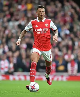 Arsenal vs Leeds United: Ben White in Action at the Emirates Stadium, Premier League 2022-23