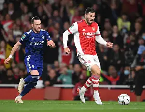 Arsenal V Leeds United - Carabao Cup 2021-22 Prints: Arsenal vs Leeds United: Carabao Cup Showdown at Emirates Stadium