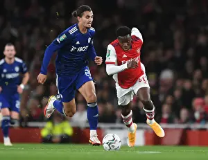 Arsenal V Leeds United - Carabao Cup 2021-22 Prints: Arsenal vs Leeds United: Carabao Cup Showdown at Emirates Stadium
