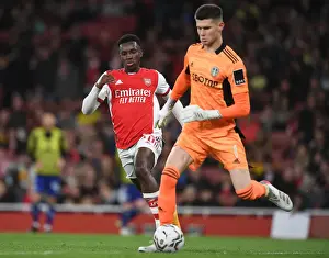 Arsenal V Leeds United - Carabao Cup 2021-22 Prints: Arsenal vs Leeds United: Carabao Cup Showdown at Emirates Stadium