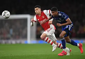 Arsenal V Leeds United - Carabao Cup 2021-22 Prints: Arsenal vs Leeds United: Carabao Cup Showdown at Emirates Stadium
