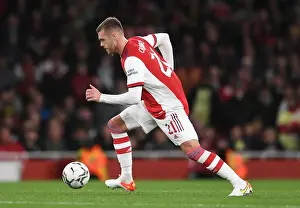 Arsenal V Leeds United - Carabao Cup 2021-22 Prints: Arsenal vs Leeds United: Carabao Cup Showdown at Emirates Stadium