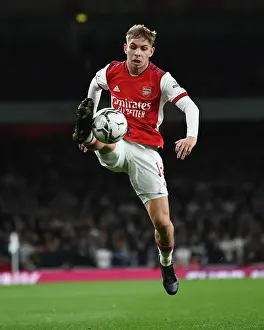 Arsenal V Leeds United - Carabao Cup 2021-22 Prints: Arsenal vs Leeds United: Carabao Cup Showdown at Emirates Stadium