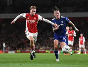 Arsenal V Leeds United - Carabao Cup 2021-22 Prints: Arsenal vs Leeds United: Carabao Cup Showdown at Emirates Stadium