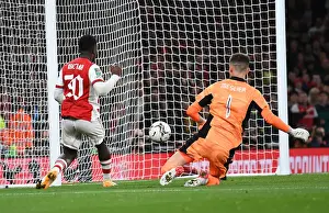 Arsenal V Leeds United - Carabao Cup 2021-22 Prints: Arsenal vs Leeds United: Carabao Cup Showdown at Emirates Stadium