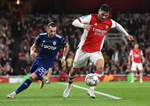 Arsenal V Leeds United - Carabao Cup 2021-22 Prints: Arsenal vs Leeds United: Carabao Cup Showdown at Emirates Stadium