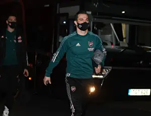Arsenal vs Leeds United: Cedric's Arrival at Emirates Stadium (Premier League 2020-21)