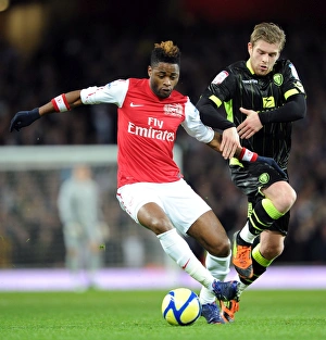 Arsenal V Leeds United FA Cup 2011-12 Prints: Arsenal vs Leeds United: Clash in the FA Cup Third Round
