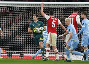Arsenal V Leeds United FA Cup 2019-20 Prints: Arsenal vs Leeds United: Emi Martinez in Action during FA Cup Clash at Emirates Stadium