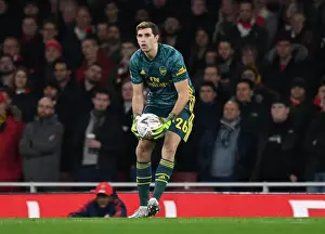 Arsenal vs Leeds United: Emi Martinez in FA Cup Action at Emirates Stadium