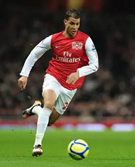 Arsenal V Leeds United FA Cup 2011-12 Prints: Arsenal vs Leeds United: FA Cup Battle - Chamakh's Thrilling Performance