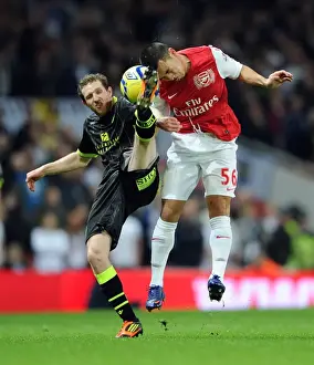 Arsenal V Leeds United FA Cup 2011-12 Prints: Arsenal vs Leeds United: FA Cup Battle at Emirates Stadium