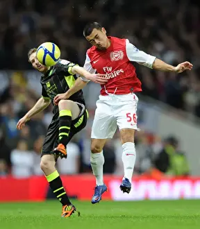 Arsenal V Leeds United FA Cup 2011-12 Prints: Arsenal vs Leeds United: FA Cup Clash at Emirates Stadium