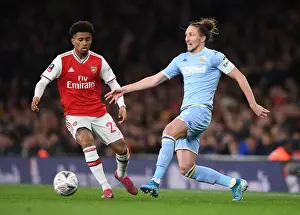 Arsenal V Leeds United FA Cup 2019-20 Prints: Arsenal vs Leeds United: FA Cup Clash – Nelson vs Ayling
