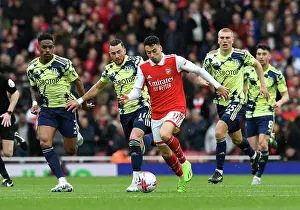 Arsenal vs Leeds United: Martinelli Clashes with Firpo and Harrison in Premier League Showdown (April 2023)