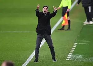 Arsenal V Leeds United 2020-21 Prints: Arsenal vs. Leeds United: Mikel Arteta Goes Head-to-Head in Premier League Clash (2020-21)