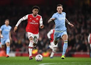 Images Dated 7th January 2020: Arsenal vs Leeds United: Nelson vs White Duel - FA Cup Clash at Emirates