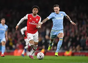 Arsenal V Leeds United FA Cup 2019-20 Prints: Arsenal vs Leeds United: Nelson vs White - FA Cup Showdown at Emirates Stadium