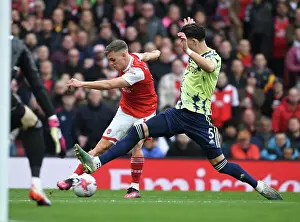 Arsenal V Leeds United 2022-23 Prints: Arsenal vs Leeds United: Torssad in Action - Premier League 2022-23