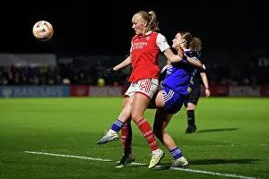 Arsenal Women V Leicester City Women 2022-23 Prints: Arsenal vs Leicester City: A Battle for FA Women's Super League Title Supremacy