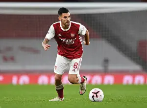 Arsenal vs Leicester City: Dani Ceballos in Action at Empty Emirates Stadium, Premier League 2020-21