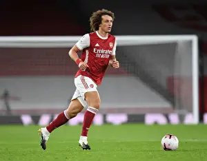 Arsenal vs Leicester City: David Luiz in Action at Empty Emirates Stadium, Premier League 2020-21