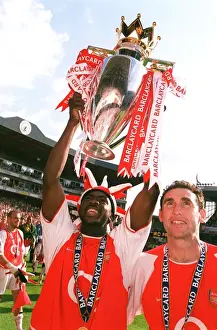 Arsenal V Leicester City Prints: Arsenal vs Leicester City: FA Premiership Battle at Highbury, May 15, 2004