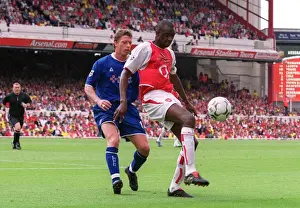 Arsenal V Leicester City Prints: Arsenal vs Leicester City: FA Premiership Battle at Highbury, May 15, 2004