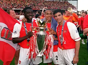 Arsenal V Leicester City Prints: Arsenal vs Leicester City: FA Premiership Showdown, May 15, 2004, Highbury, London