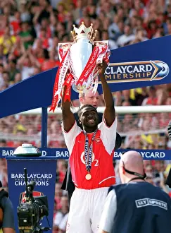 Arsenal V Leicester City Prints: Arsenal vs Leicester City: FA Premiership Showdown, May 15, 2004, Highbury, London