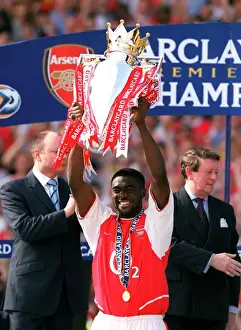 Arsenal V Leicester City Prints: Arsenal vs Leicester City: FA Premiership Showdown, May 15, 2004, Highbury, London