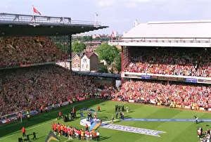 Arsenal V Leicester City Prints: Arsenal vs Leicester City: FA Premiership Showdown, May 15, 2004