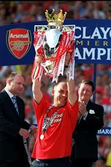 Arsenal V Leicester City Prints: Arsenal vs Leicester City: FA Premiership Showdown at Highbury, May 15, 2004