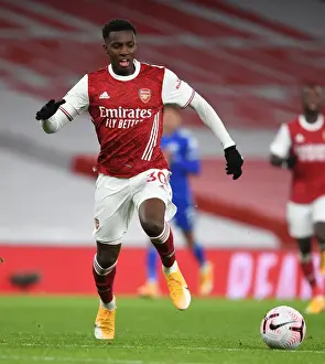 Arsenal vs Leicester City: Nketiah at Emirates Stadium - 2020-21 Premier League (Behind Closed Doors)