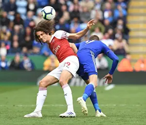 Leicester City V Arsenal 2018-19 Prints: Arsenal vs Leicester City: Premier League Battle at The King Power Stadium (April 2019)