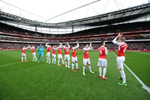 Arsenal V Leicester City 2015-16 Prints: Arsenal vs Leicester City: Premier League Showdown at Emirates Stadium (February 14, 2016)