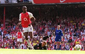 Arsenal vs Leicester City Showdown: FA Premiership Battle at Highbury Stadium, May 15, 2004
